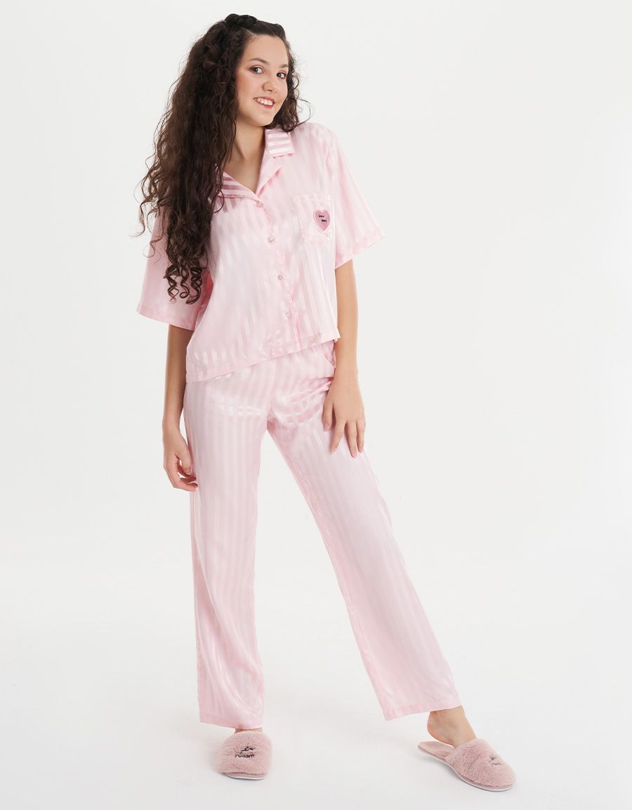 Satin Pajama Set