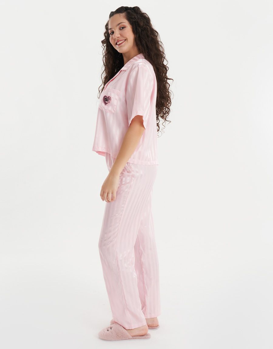 Satin Pajama Set