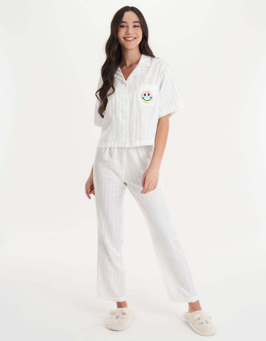 Satin Pajama Set