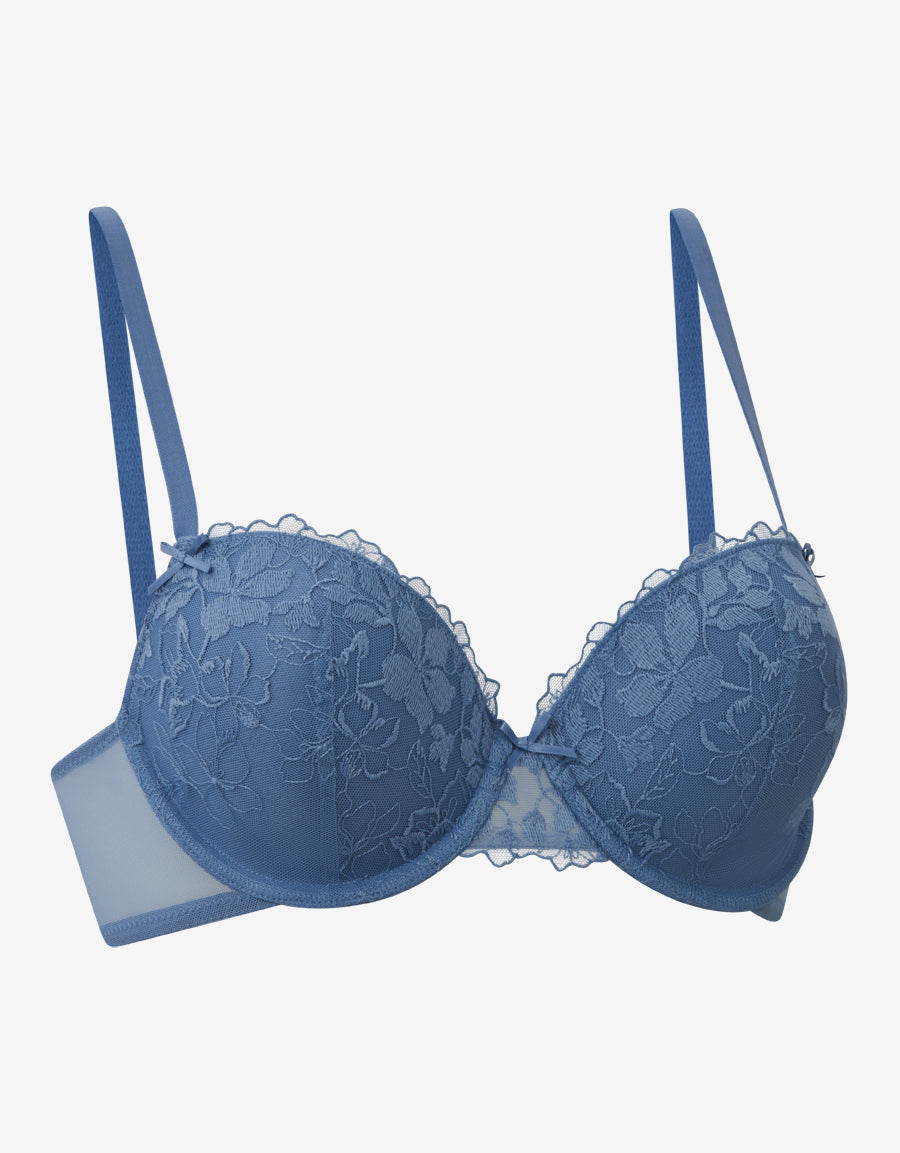 Embroidery Balconette Bra
