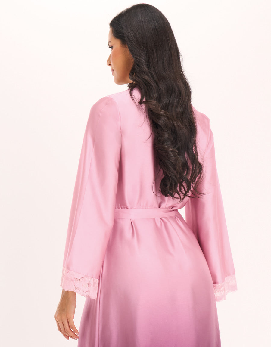 Satin Long Robe