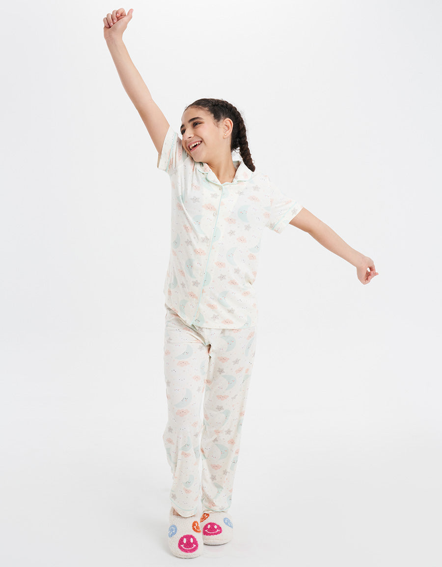 Ivory Pajama Set