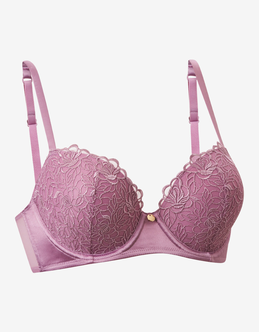 Mauve Balconette Bra