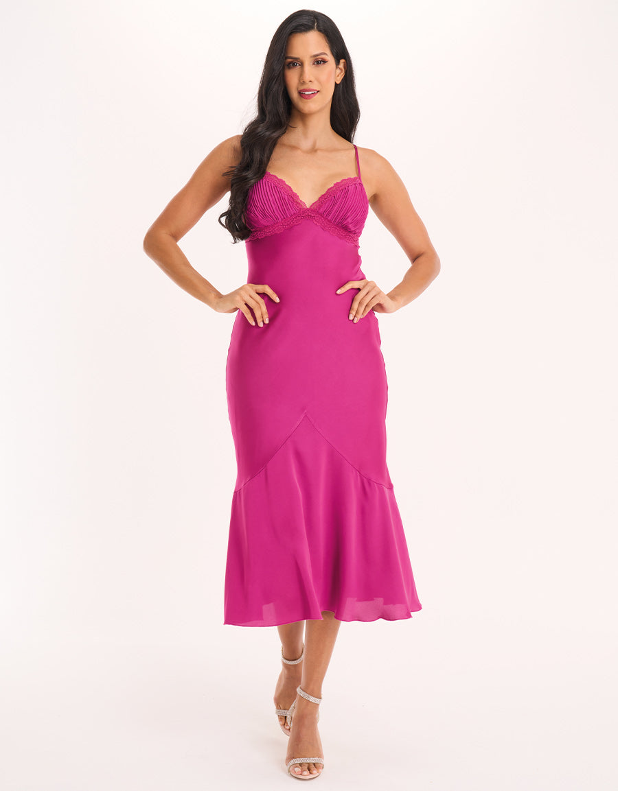 Pink Long Dress